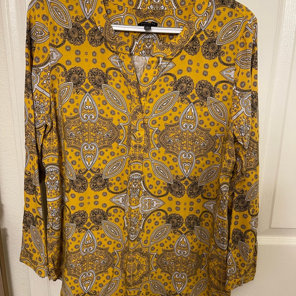 Talbots long sleeve tunic top